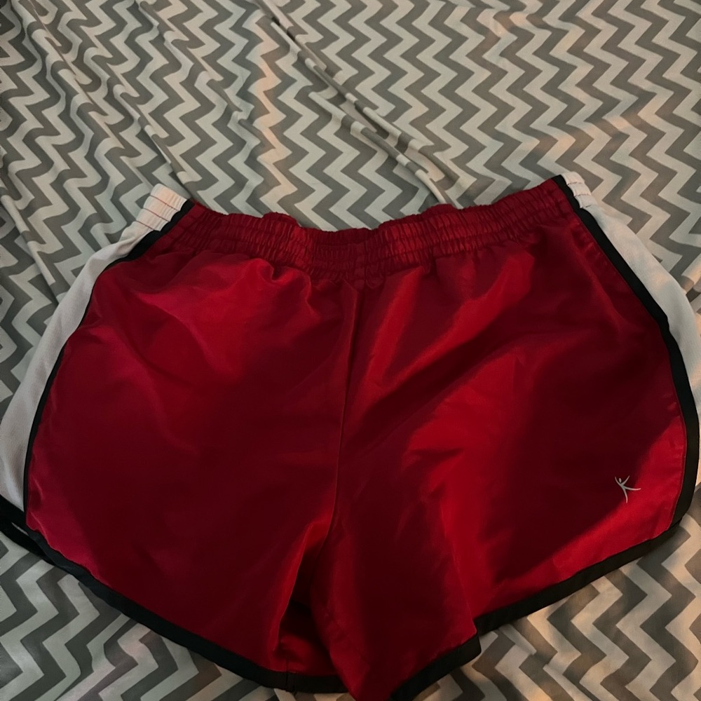 Red Danskin Athletic Shorts